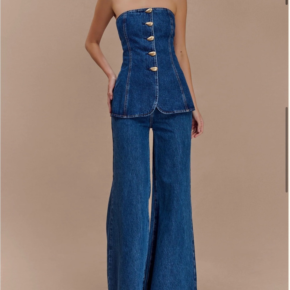 Meshki Womens Denimn Set